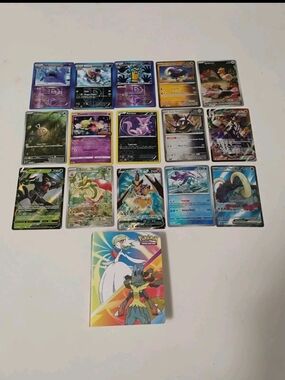 Pokemon 30 Card English Art Rare-Radiant-VMAX-Full Art-Promo-Shiny Holo Card Lot